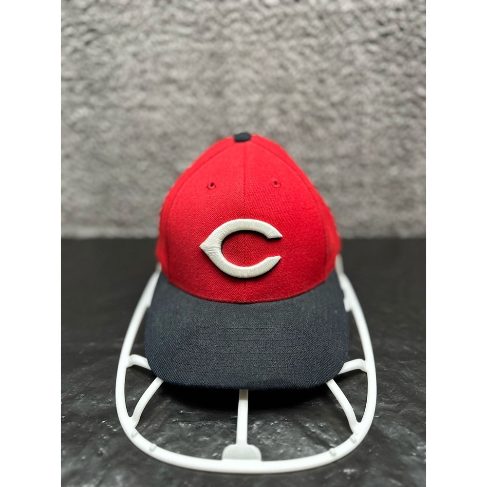 Vintage Cincinnati Reds MLB Red/Black Two Tone Snapback Baseball Cap One Size